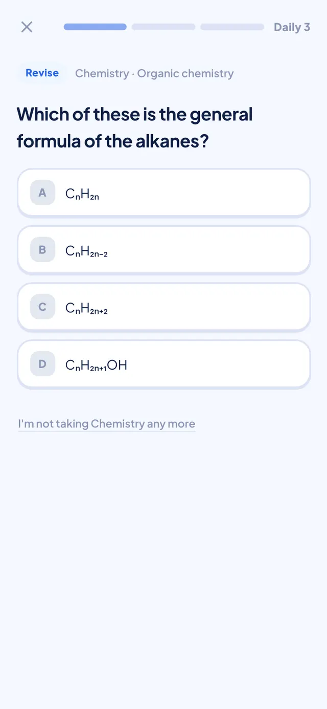 A Daily 3 question